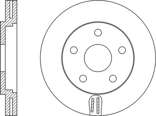 FIT FR0236V - Kočioni disk www.molydon.hr