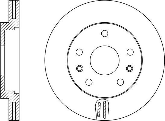 FIT FR0741V - Kočioni disk www.molydon.hr