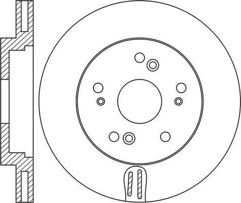 FIT FR0755V - Kočioni disk www.molydon.hr