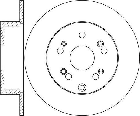 FIT FR0750 - Kočioni disk www.molydon.hr