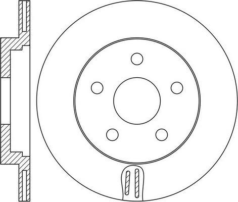 MDR MRD-2157 - Kočioni disk www.molydon.hr