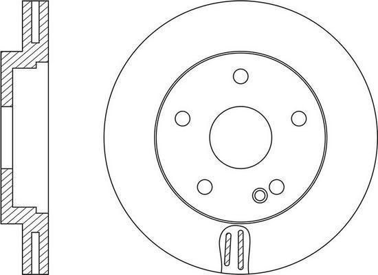 FIT FR0701V - Kočioni disk www.molydon.hr