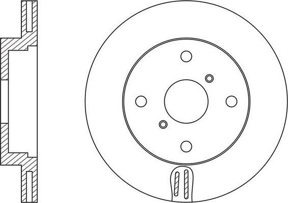 BENDIX 521646 - Kočioni disk www.molydon.hr