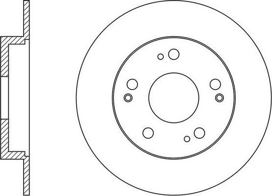 FIT FR0712 - Kočioni disk www.molydon.hr