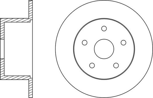 FIT FR0738 - Kočioni disk www.molydon.hr