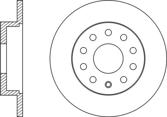 FIT FR0733 - Kočioni disk www.molydon.hr