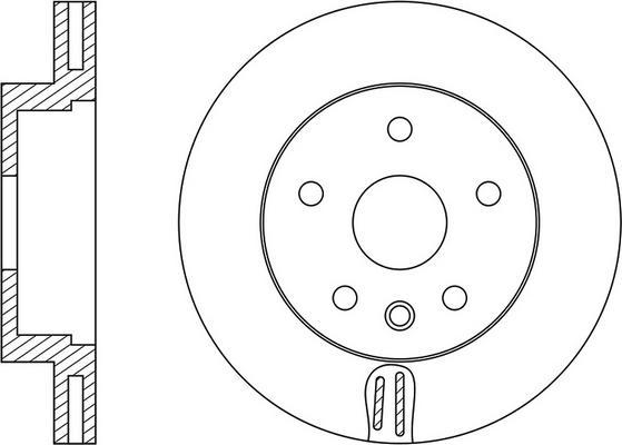 Optimal BS-8504C - Kočioni disk www.molydon.hr