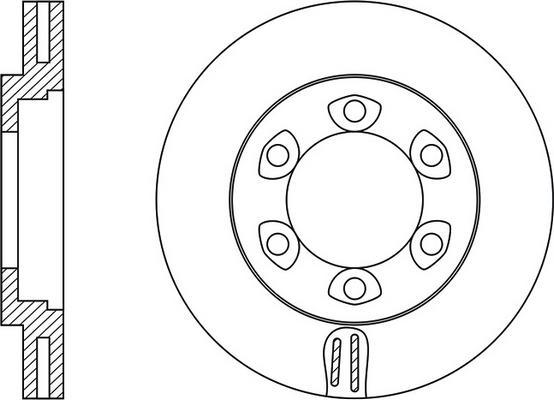 FIT FR0722V - Kočioni disk www.molydon.hr