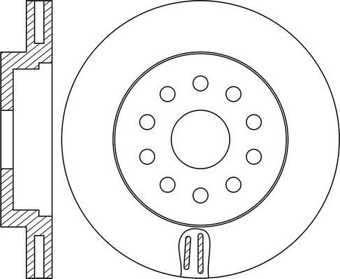 FIT FR1098V - Kočioni disk www.molydon.hr