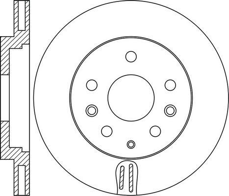 FIT FR1034V - Kočioni disk www.molydon.hr