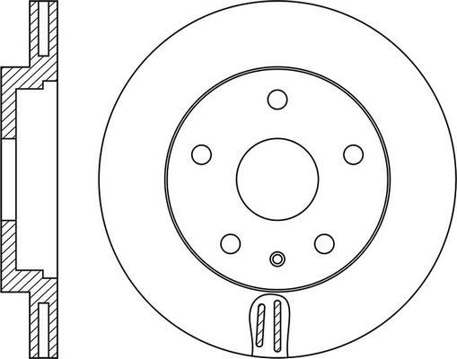 FIT FR1026V - Kočioni disk www.molydon.hr