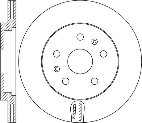 ATE 24 1122 0214 1 - Kočioni disk www.molydon.hr