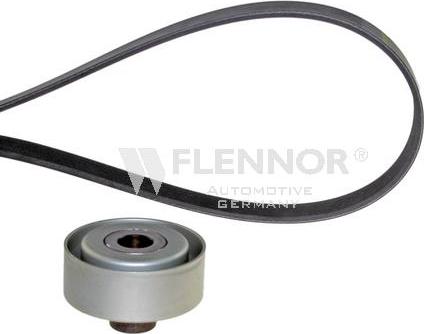 Flennor F906PK1090ST - Garnitura klinastog rebrastog remena www.molydon.hr