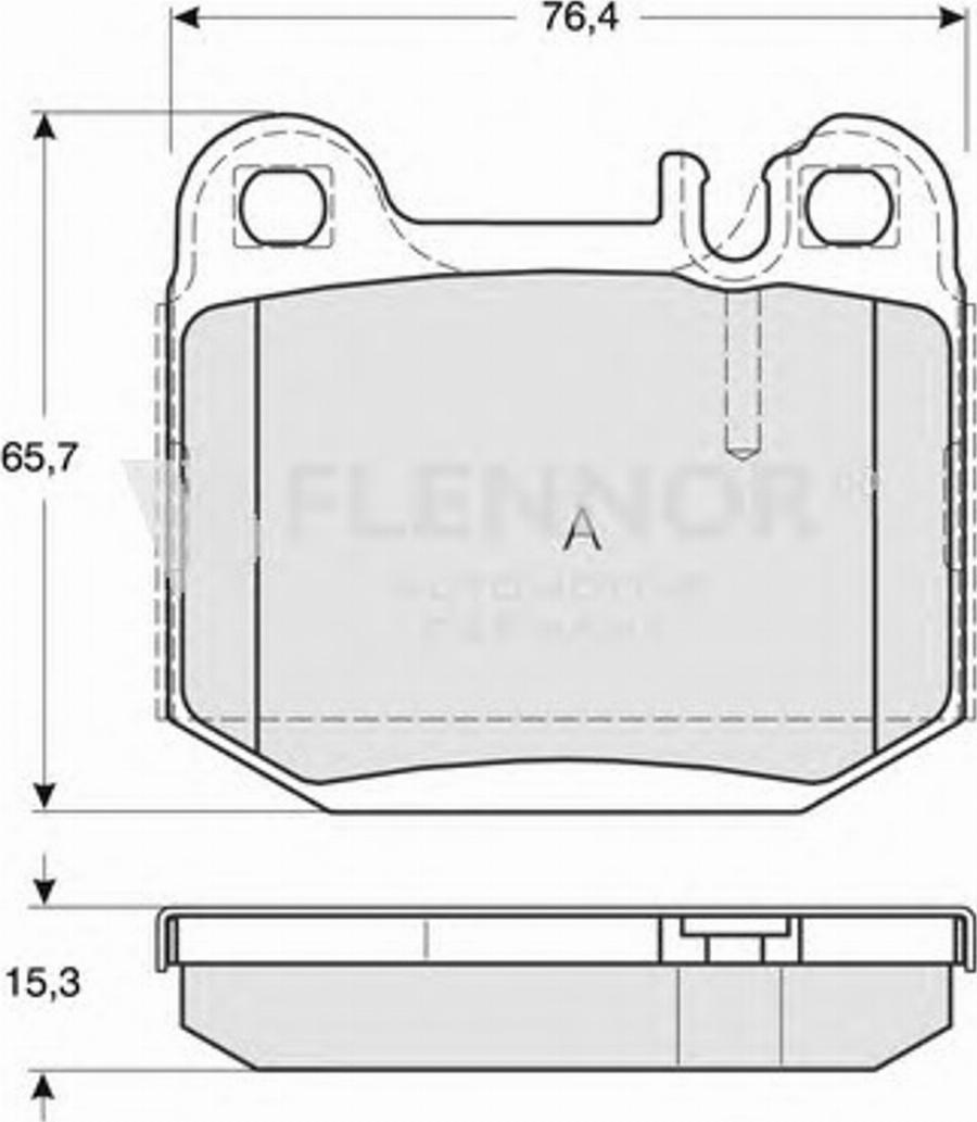 Flennor FB210559 - Komplet Pločica, disk-kočnica www.molydon.hr