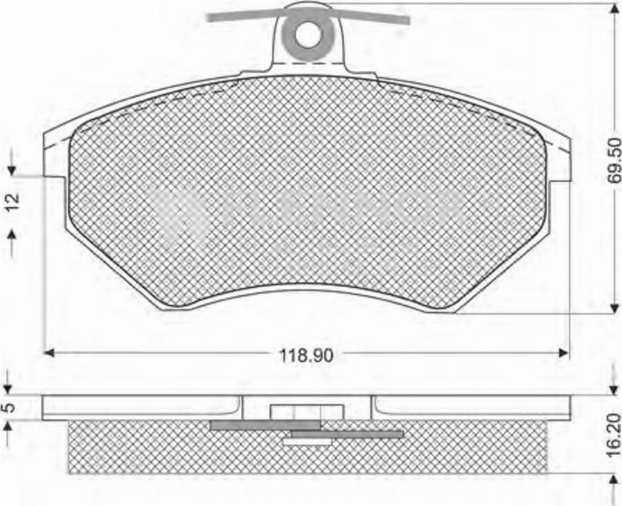 Flennor FB210155 - Komplet Pločica, disk-kočnica www.molydon.hr