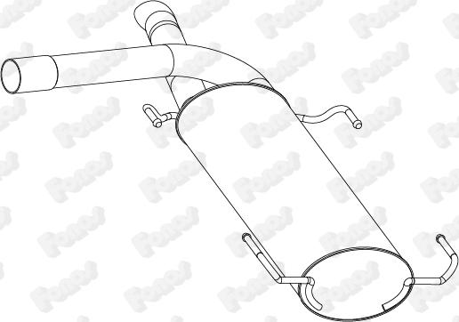 Fonos 24308 - Zadnji Ispušni lonac www.molydon.hr