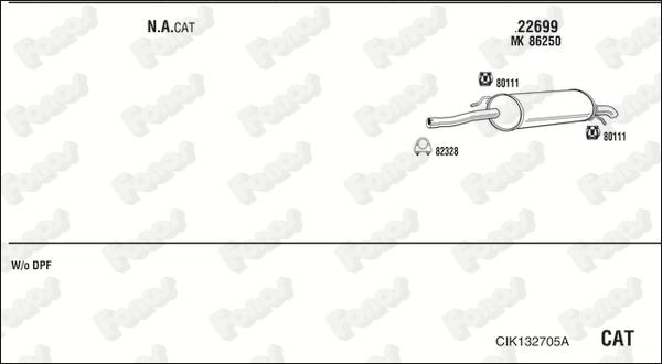 Fonos CIK132705A - Ispušni sistem www.molydon.hr