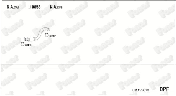 Fonos CIK122613 - Ispušni sistem www.molydon.hr