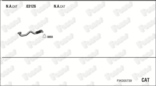 Fonos FIK005739 - Ispušni sistem www.molydon.hr