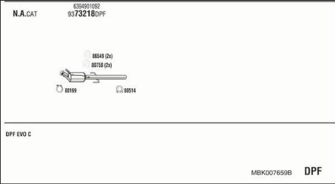 Fonos MBK007659B - Ispušni sistem www.molydon.hr