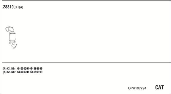 Fonos OPK107794 - Ispušni sistem www.molydon.hr