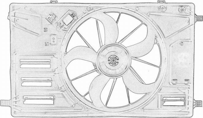 FORD 2192892 - Elektromotor, ventilator hladnjaka www.molydon.hr