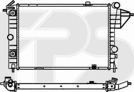 FPS 52 A285 - Hladnjak, hladjenje motora www.molydon.hr