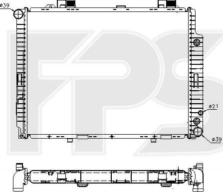 FPS FP 46 A981-X - Hladnjak, hladjenje motora www.molydon.hr