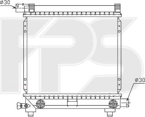 FPS FP 46 A215 - Hladnjak, hladjenje motora www.molydon.hr