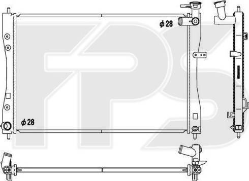 FPS FP 48 A1364-X - Hladnjak, hladjenje motora www.molydon.hr