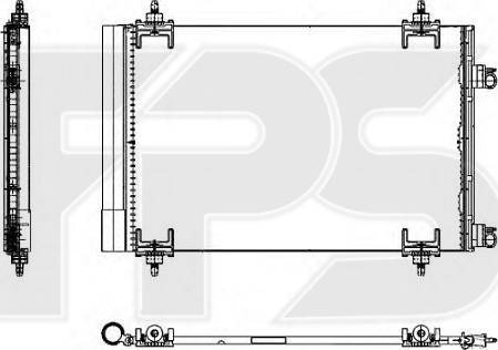 FPS FP 54 K436-X - Kondenzator, klima-Uređaj www.molydon.hr