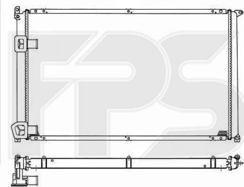 FPS FP 56 A1143 - Hladnjak, hladjenje motora www.molydon.hr