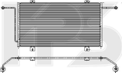 FPS FP 56 K169 - Kondenzator, klima-Uređaj www.molydon.hr