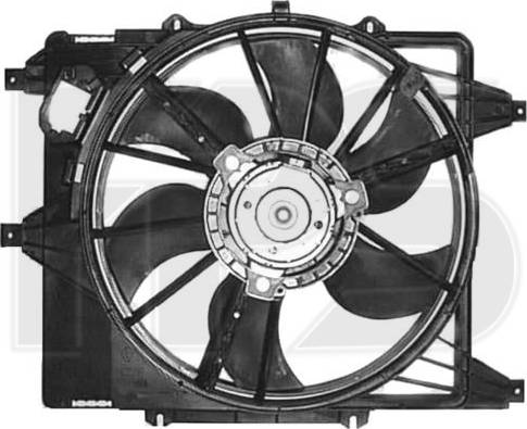 FPS FP 56 W259 - Ventilator, hladjenje motora www.molydon.hr