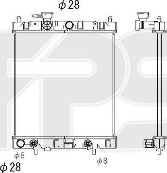 FPS FP 50 A599 - Hladnjak, hladjenje motora www.molydon.hr