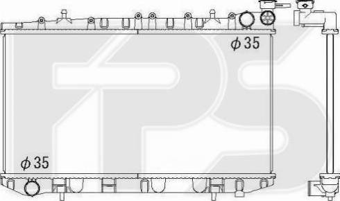 FPS FP 50 A1067 - Hladnjak, hladjenje motora www.molydon.hr