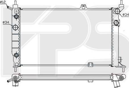 FPS FP 52 A1080 - Hladnjak, hladjenje motora www.molydon.hr