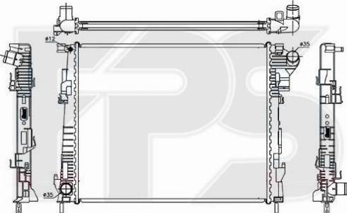 FPS FP 52 A1169 - Hladnjak, hladjenje motora www.molydon.hr