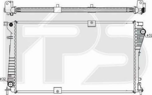 FPS FP 52 A361-X - Hladnjak, hladjenje motora www.molydon.hr