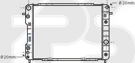 FPS FP 52 A296 - Hladnjak, hladjenje motora www.molydon.hr