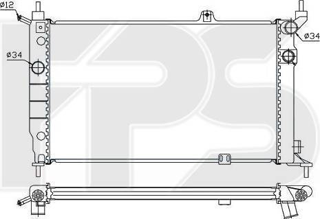 FPS FP 52 A258 - Hladnjak, hladjenje motora www.molydon.hr