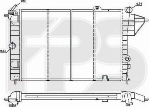 FPS FP 52 A253 - Hladnjak, hladjenje motora www.molydon.hr