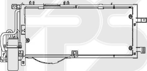 FPS FP 52 K426 - Kondenzator, klima-Uređaj www.molydon.hr