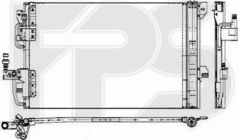 FPS FP 52 K427-X - Kondenzator, klima-Uređaj www.molydon.hr