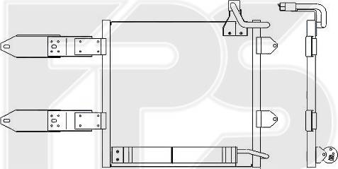FPS FP 62 K189 - Kondenzator, klima-Uređaj www.molydon.hr