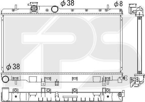 FPS FP 67 A1409 - Hladnjak, hladjenje motora www.molydon.hr