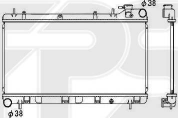 FPS FP 67 A1159 - Hladnjak, hladjenje motora www.molydon.hr