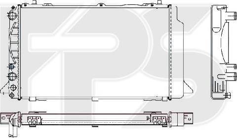 FPS FP 12 A411-X - Hladnjak, hladjenje motora www.molydon.hr