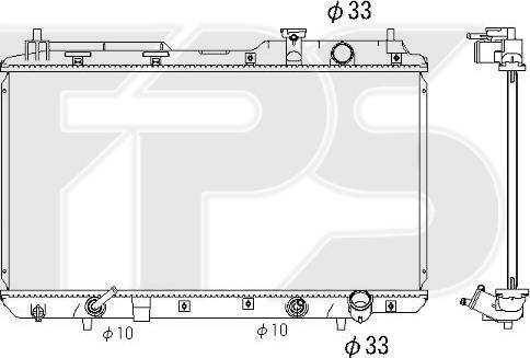 FPS FP 30 A584 - Hladnjak, hladjenje motora www.molydon.hr