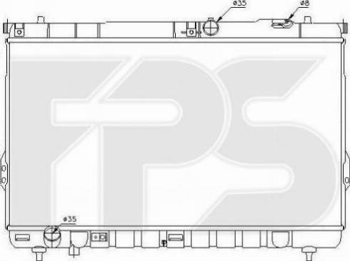 FPS FP 32 A668-X - Hladnjak, hladjenje motora www.molydon.hr